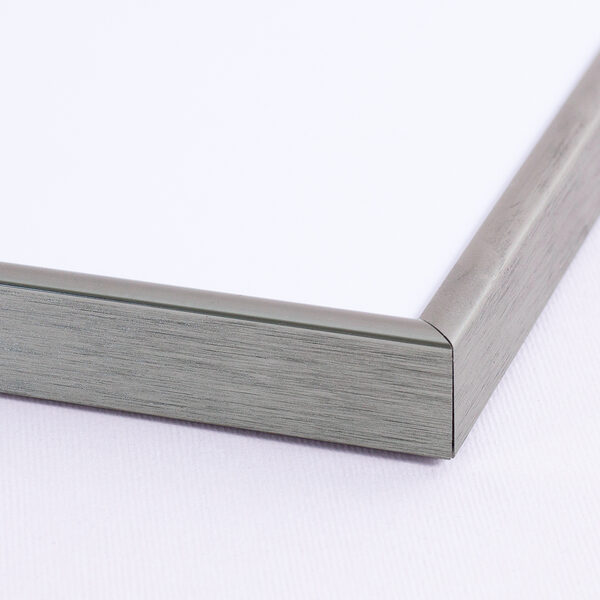 Aluminiumram (glansig stålgrå)