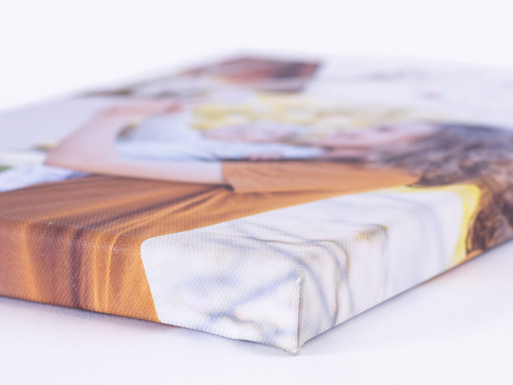 Canvas on stretcher